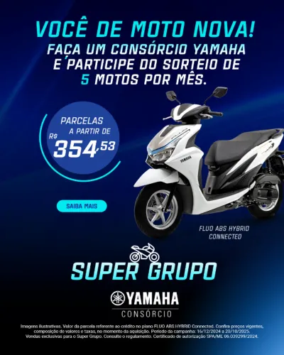 MOTOVESA YAMAHA| CONSORCIO YAMAHA FLUO HYBRID