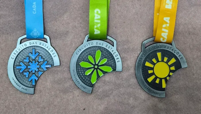  Mandalas / Medalhas do Circuito das Estações 2025