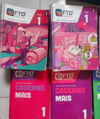 Livros FTD Promoção R$ 450 reais
