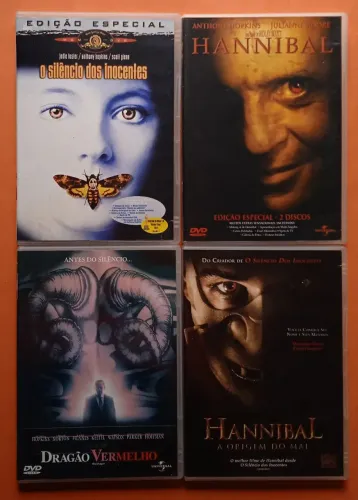 Dvd Hannibal - 6 Discos - Coleção Completa - Anthony Hopkins 