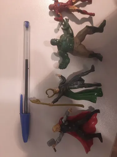 Coleção Marvel - Hulk, Thor, Loki, Iron Man e Arqueiro