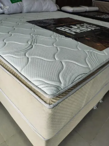 CAMA COM PILLOW TOP SUPER KING 