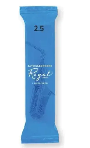 Palheta Sax Alto 2.5 Rico Royal 