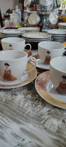 Conjunto de xícaras Gustav Klein 