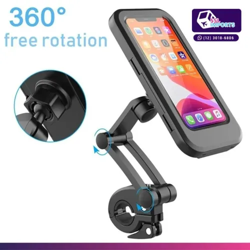 Suporte de Celular Prova D'água Para Moto ou Bicicleta