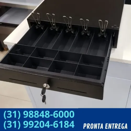 Gaveta caixa de dinheiro