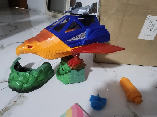 Masters of the Universe Origins talo fighter and point dread