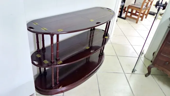 Aparador Vintage Estilo bordas retráteis