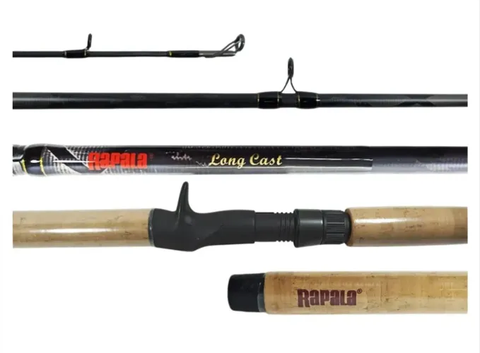 Vara rapala long cast 6`9 30 a 60 lbs