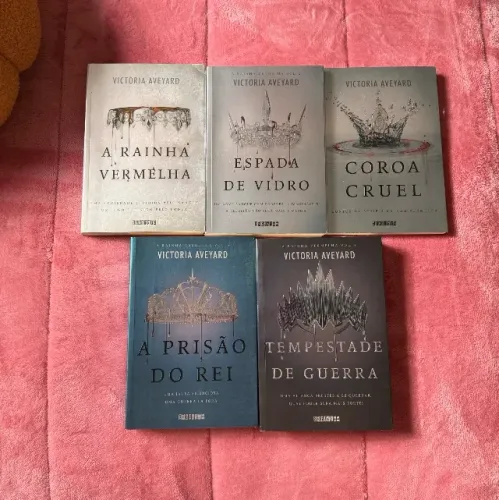 Coleção 5 livros A Rainha Vermelha