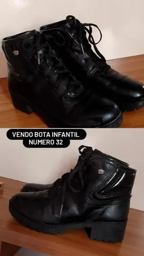Bota numeração 34