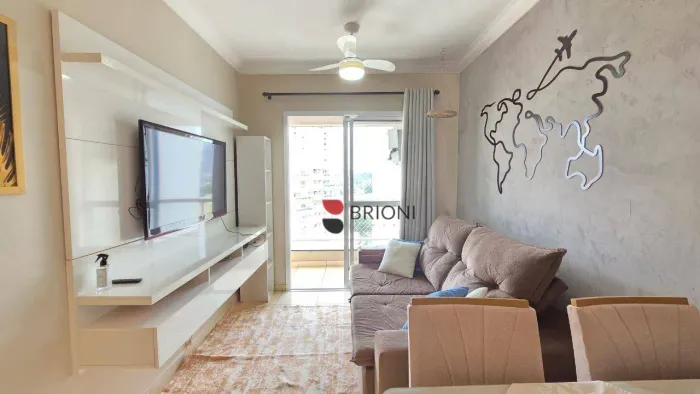 Apartamento Mobiliado, padrão com 47m², 1 quartos/suítes, para locação Edifício Rio Solimo