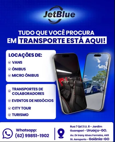 Locação-Aluguel de Ônibus Uruacu Porangatu Niquelandia 