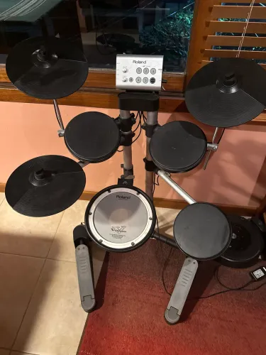 bateria eletrônica - roland hd 1 v drums lite