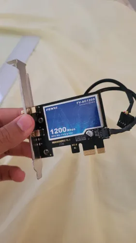 Placa de rede Wifi e Bluetooth