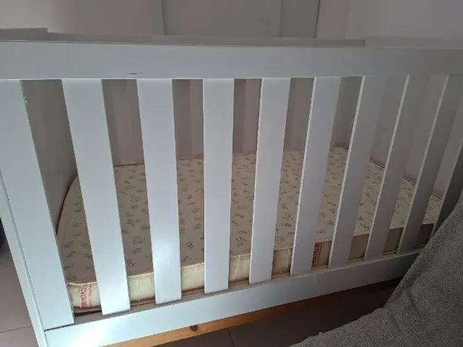 Berço Americano 3 em 1 / Mini cama + Colchão