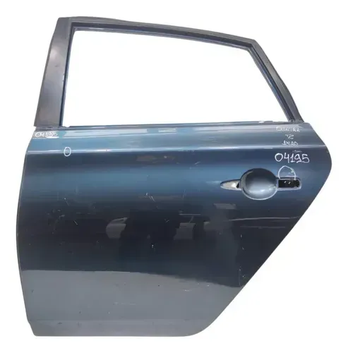 Porta Traseira Esquerda Sentra 2014 2020 Azul Avaria