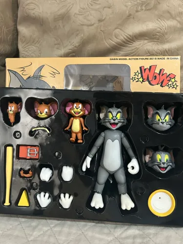 Action figure Tom e Jerry edição limitada