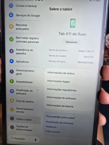 Samsung Tab A11 64gb 8,7"