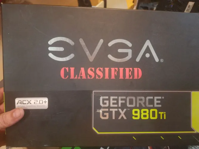 Gtx 980 ti evga CLASSIFIED