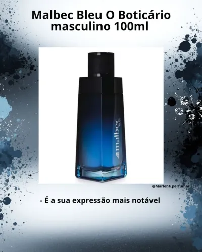 Malbec Bleu O Boticário - Perfume Masculino