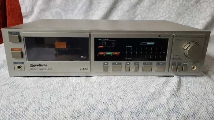 TAPE DECK GRADIENTE C-424 UNICO DONO !