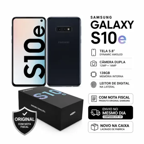 Samsung Galaxy S10e 128 Gb Prism Black 6 Gb Ram