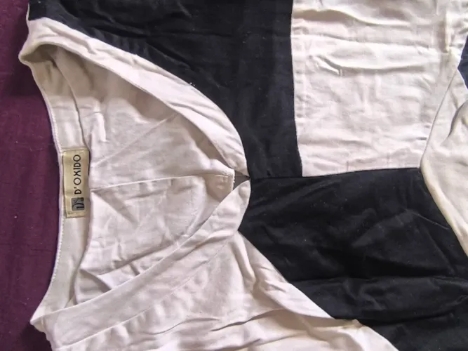 Vestido de tecido