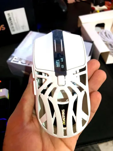 Mouse Gamer RS8 Smailwolf - Novo, Lacrado