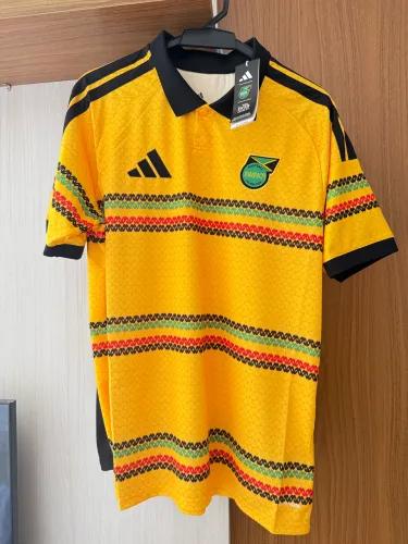 Camisa Jamaica copa 2026 Adidas x bob Marley Brasil