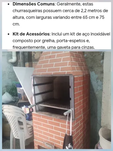 CHURRASQUEIRA COMPLETA 