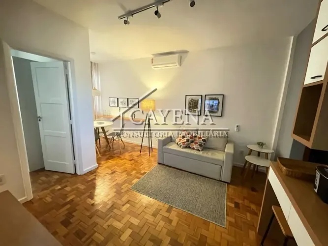 Apartamento reformado 1 quarto mobiliado em Copacabana-RJ