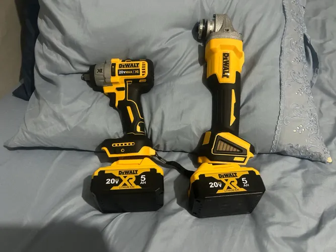 Kit dewalt 20v chave de impacto+ Esmerilhadeira 