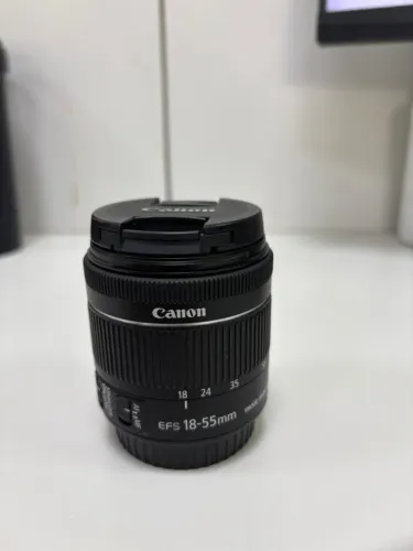 Lente Canon EFS 18-55mm f/4-5.6 IS Stm