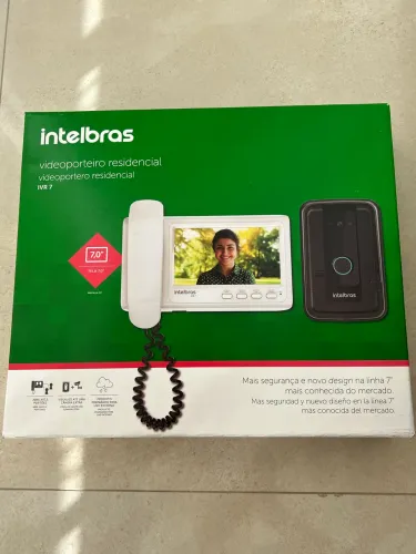 Videoporteiro residencial IVR 7 tela 7 polegadas NOVO