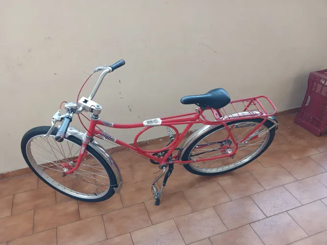 Bicicleta monark 87 - vermelha clássica