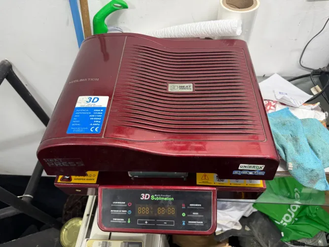 Forno sublimação 3d