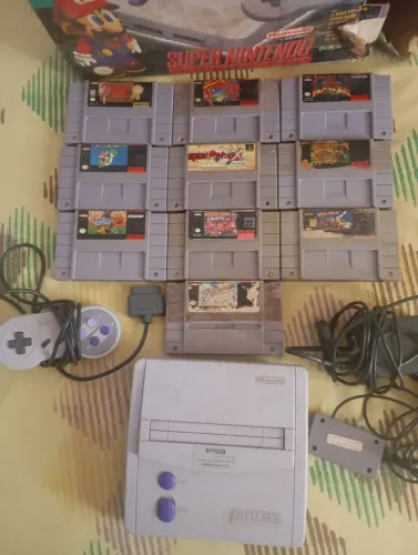 Vídeo game super Nintendo