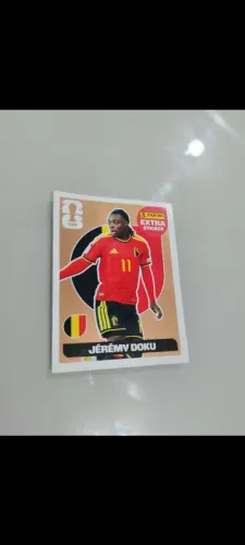 JEREMY DOKU LEGEND BROZE - ORIGINAL - FIGURINHA LEGEND Copa do Mundo 2026