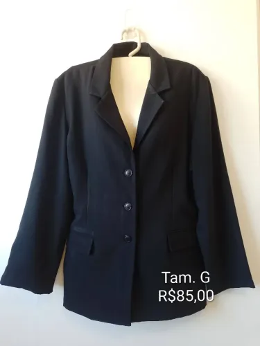 Blazer feminino preto