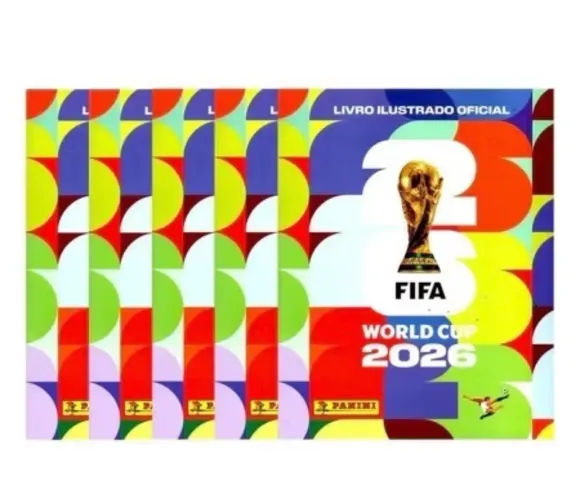 Album Copa do Mundo 2026 - Capa Brochura