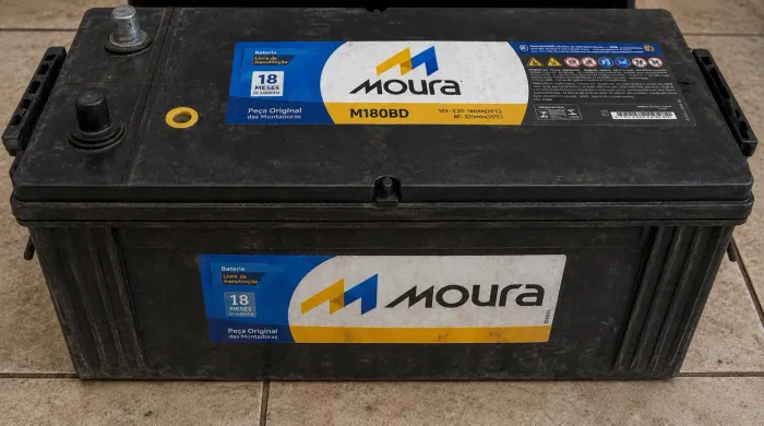 Bateria Moura 180Ah Seminova