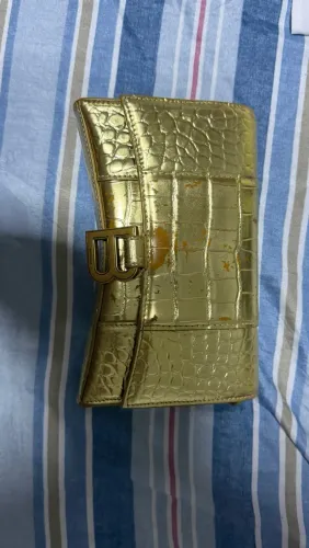 Balenciaga Hourglass Chain Wallet