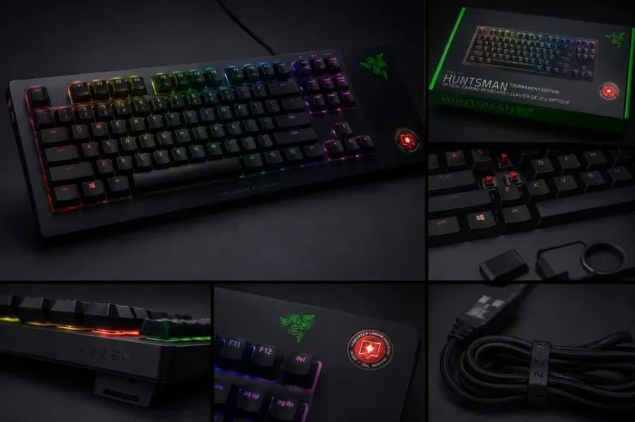 TECLADO RAZER HUNTSMAN TOURNAMENT EDITION