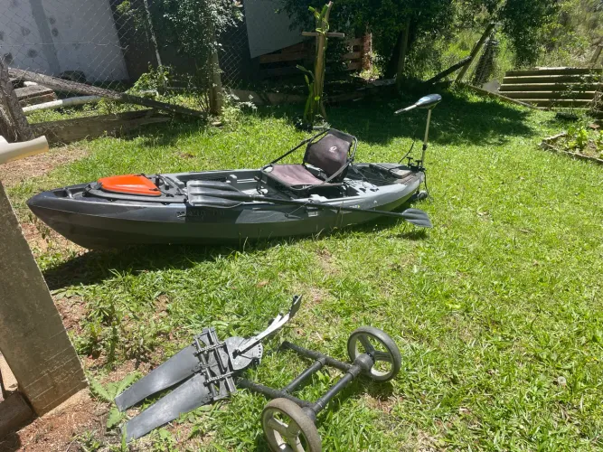 Caiaque pesca completo!