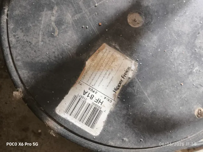 vendo um jogo de disco de freio refrigerado