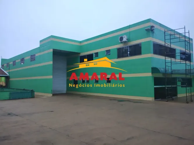 Galpão 550m² + Prédio Comercial com 8 Salas, Refeitório e Pátio Privativo - Suzano - SP