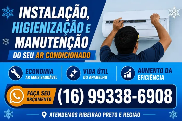 Serviços de ar condicionado