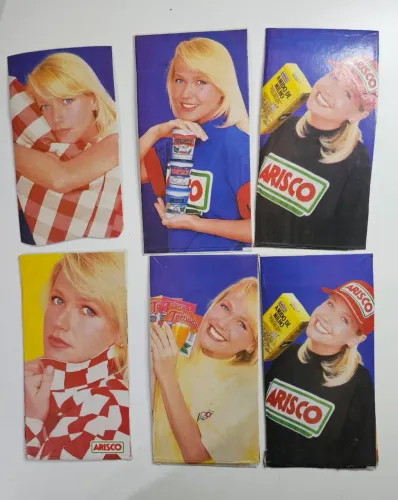 6 Postais goiabada arisco Xuxa