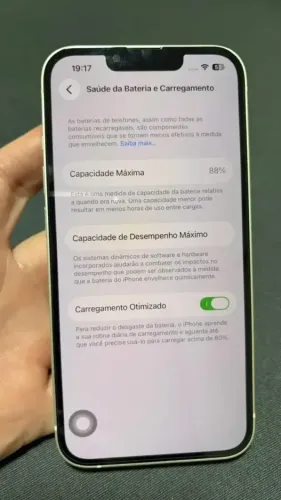 Iphone 13 128GB - 88% Saúde da bateria